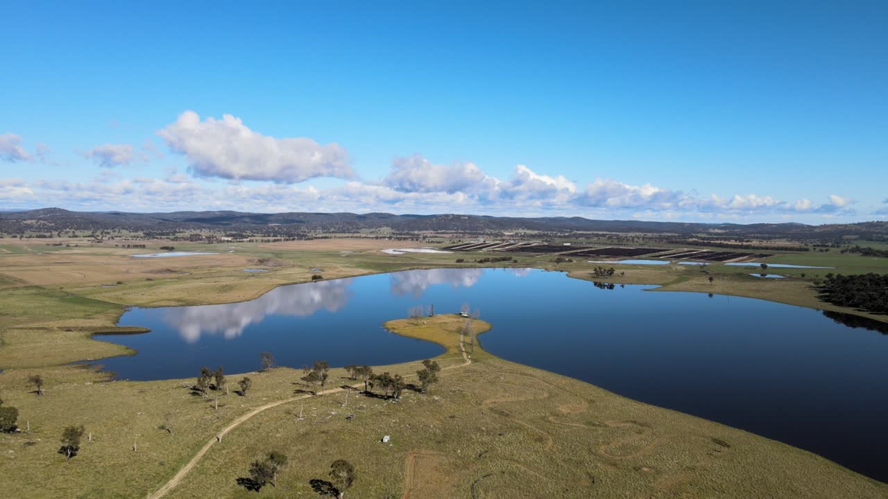 presa del valle de los guardabosques, nsw, australia