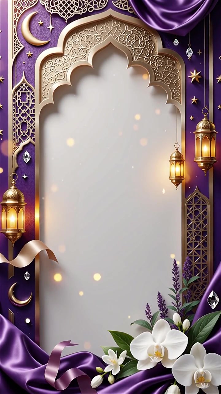 Compleanno del Profeta Maometto Mawlid al-Nabi Sfondo Islamico