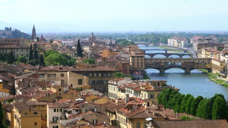 densely built up area in florence italy