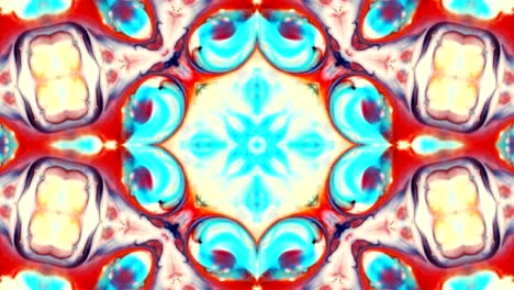 abstract colorful kaleidoscope background movement