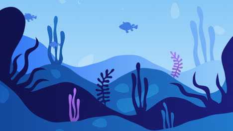 underwater scene