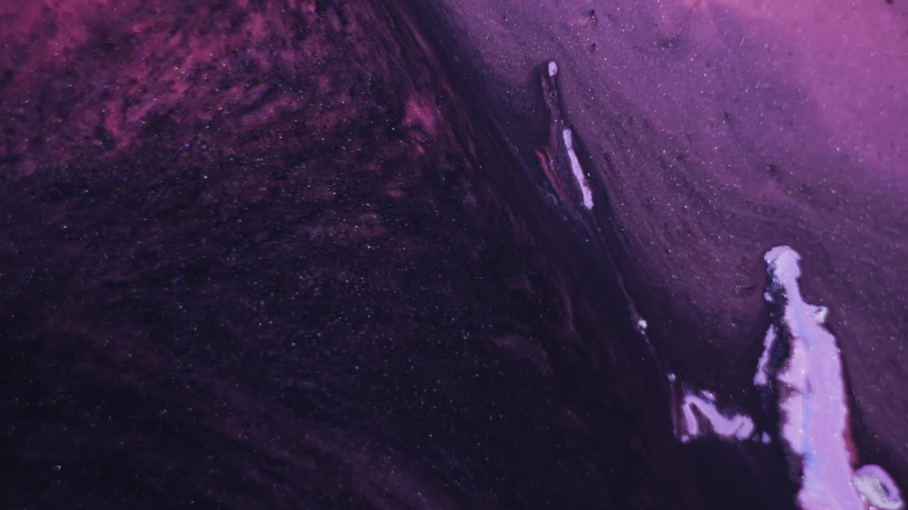 pintura fluida abstracta púrpura y rosa