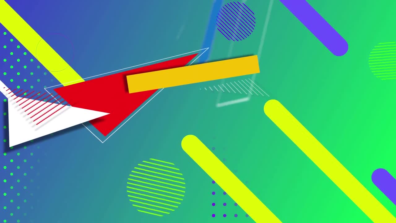 움직이는 원, 선,  ⁇  점의 줄 위의 기하학적 모양