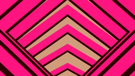 movimiento abstracto túnel plano sombreado, rosa brownie, bucle sin costuras