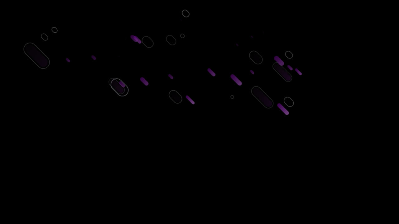 фиолетовые тропы на черном фоне