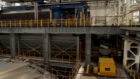 industrial facility interior with machinery