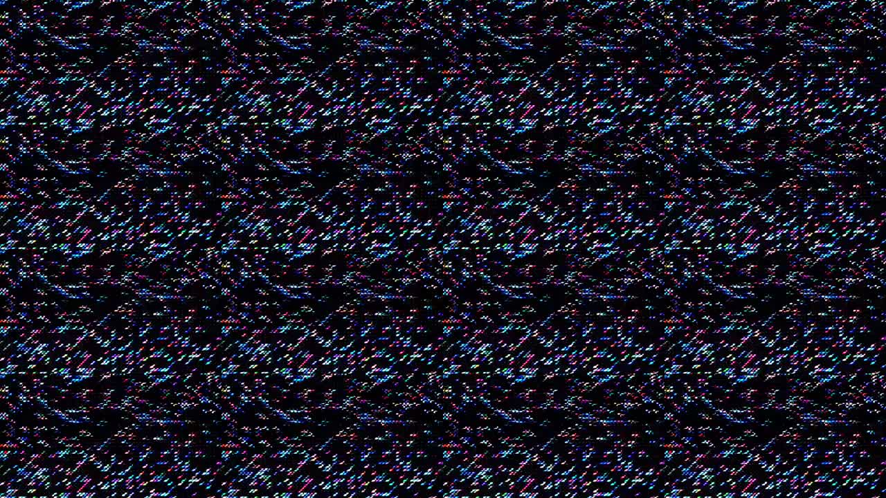 linee luminose luminose impostate movimento d'onda, colorate, su sfondo nero