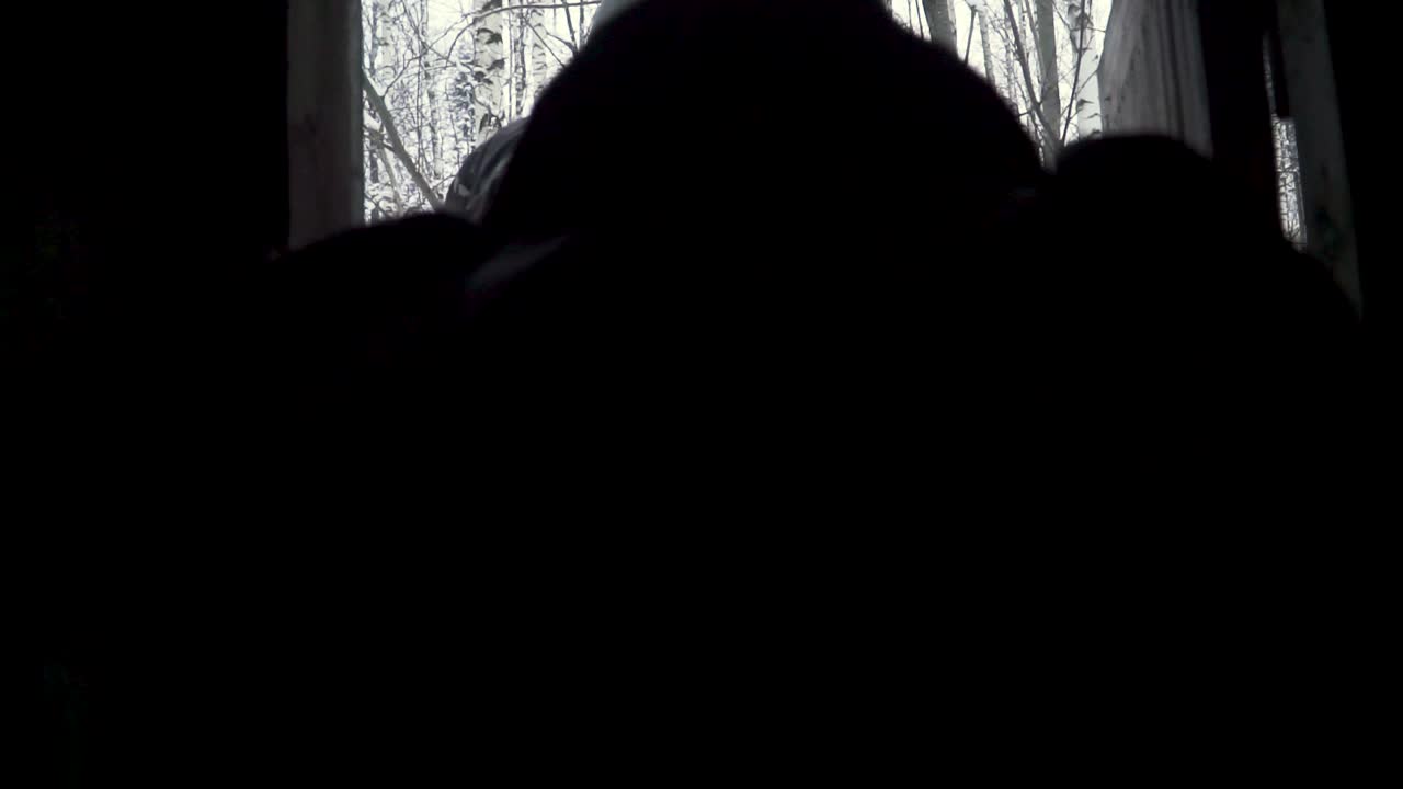 겨울 위장 의 병사 들