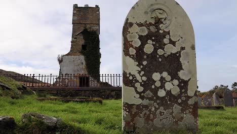 ireland grave in 4k video