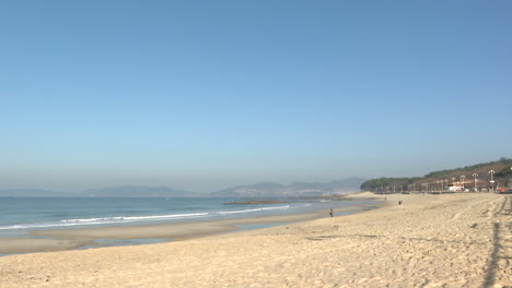 empty beach on a sunny day