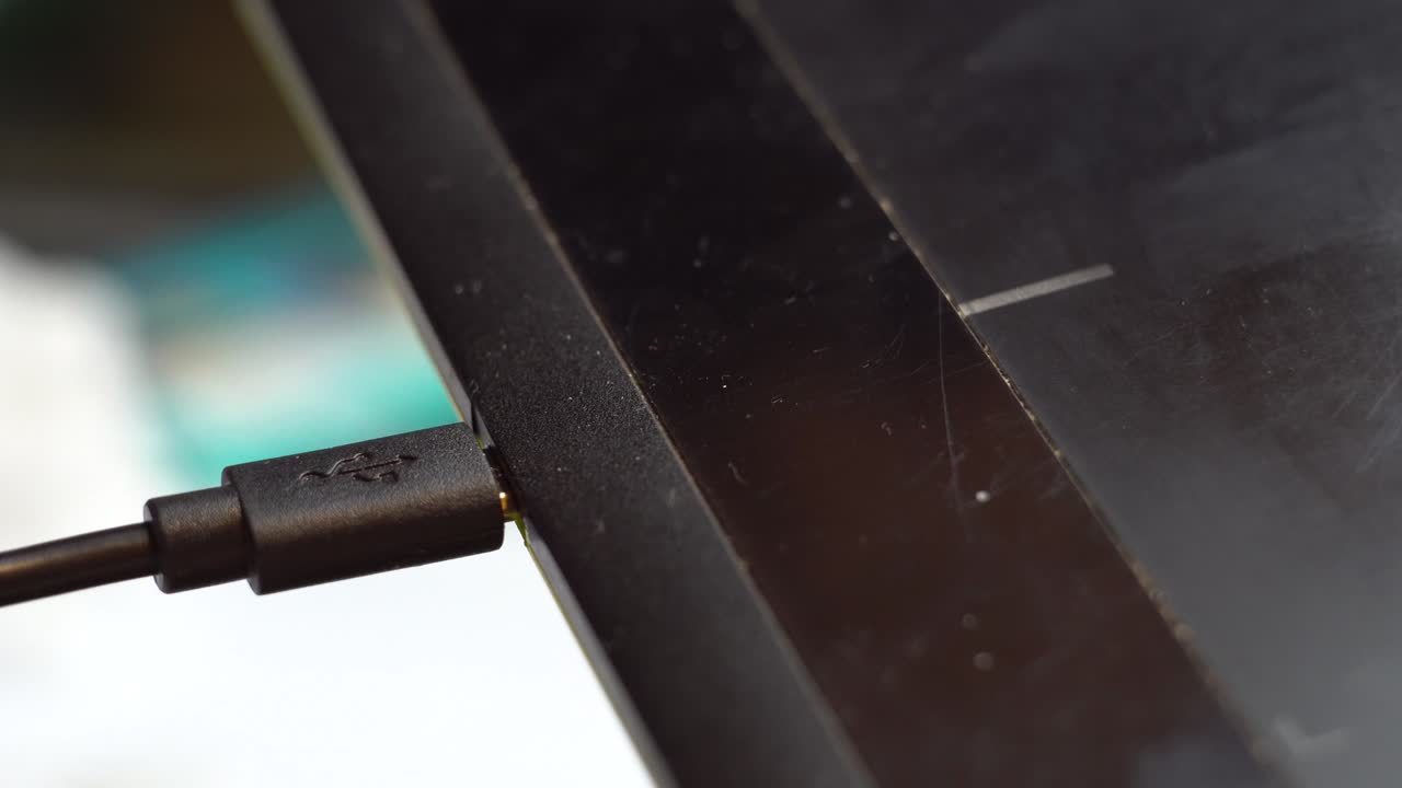 conexión por cable USB