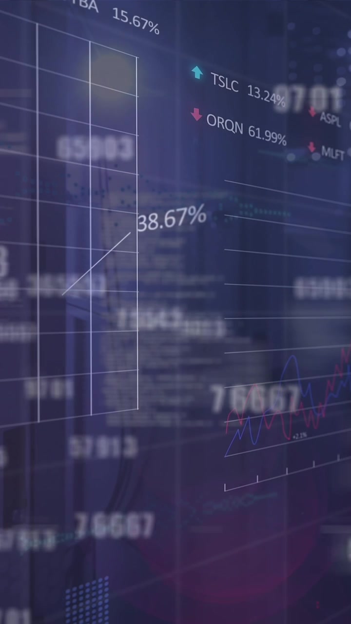 Animazione dell’elaborazione dati in una server room
