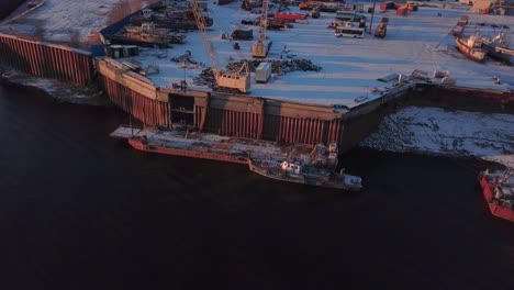 winter shipyard maintenance and repairs