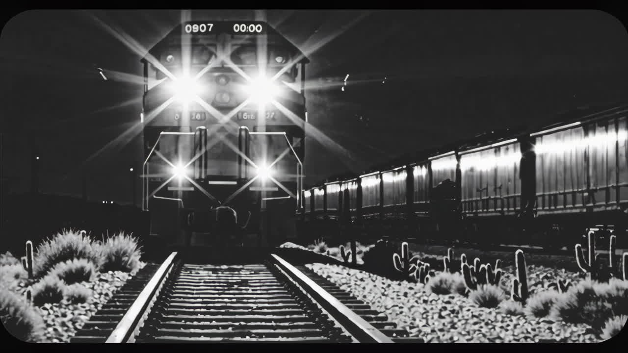 Night Train in the Desert