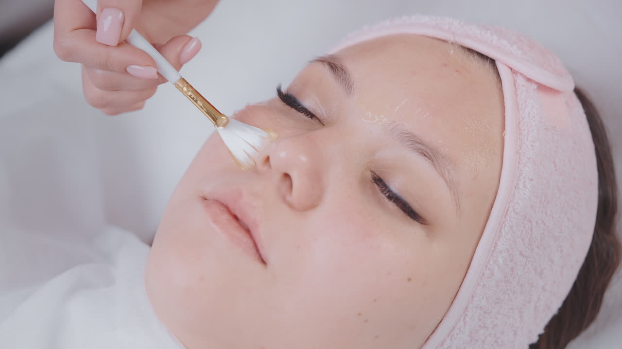 얼굴 마스크 적용