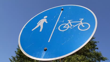 a cycling lane