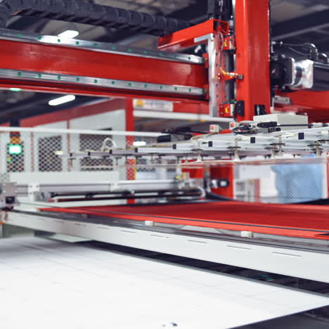 production of solar panels, industrial robot working in factory,conveyor tracking controler of robotic hand.