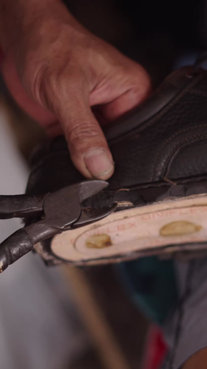 Repairing a Leather Shoe