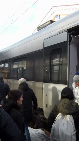 modern high speed train