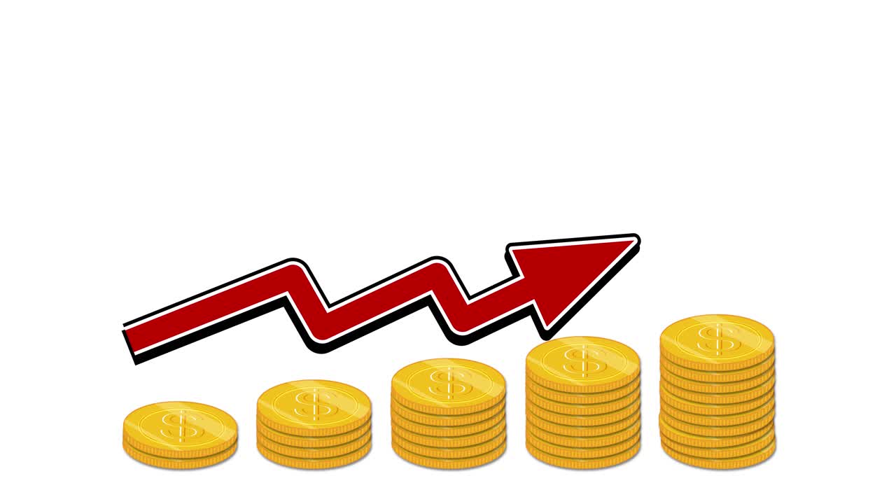 Visual depiction of increasing living expenses over time
