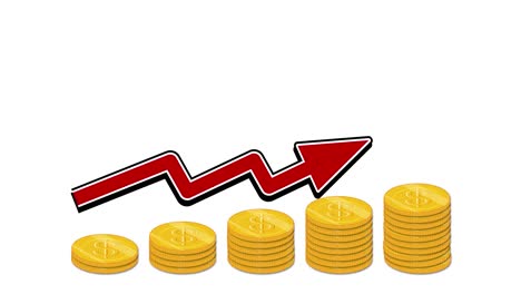 visual depiction of increasing living expenses over time