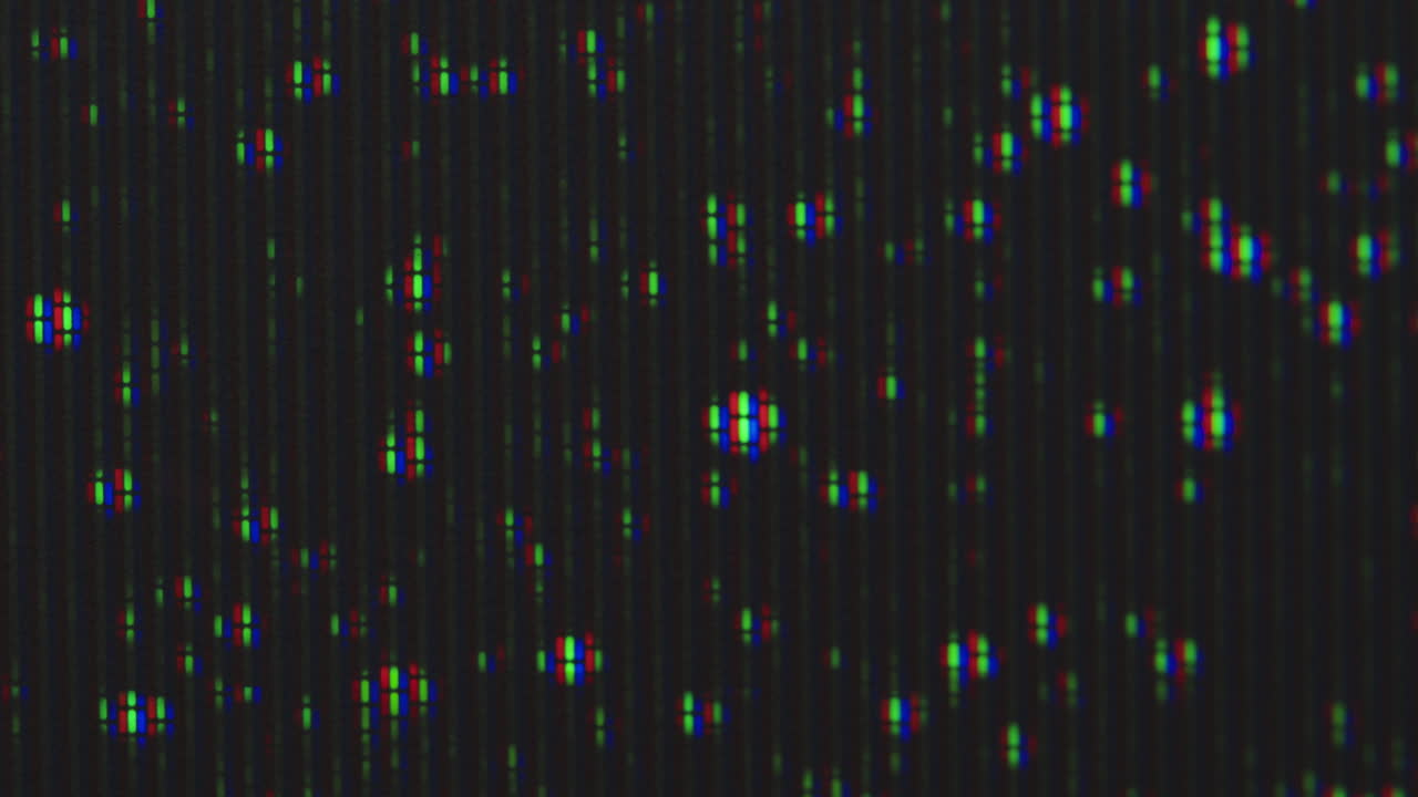 Vintage TV Static Image