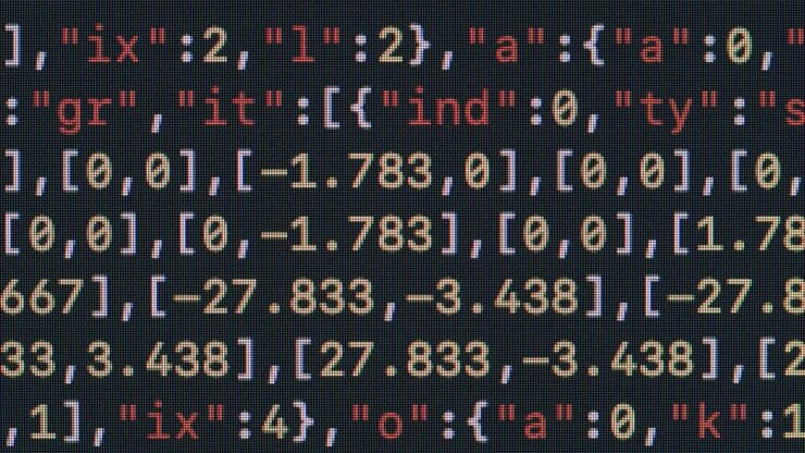 Computer Code Display