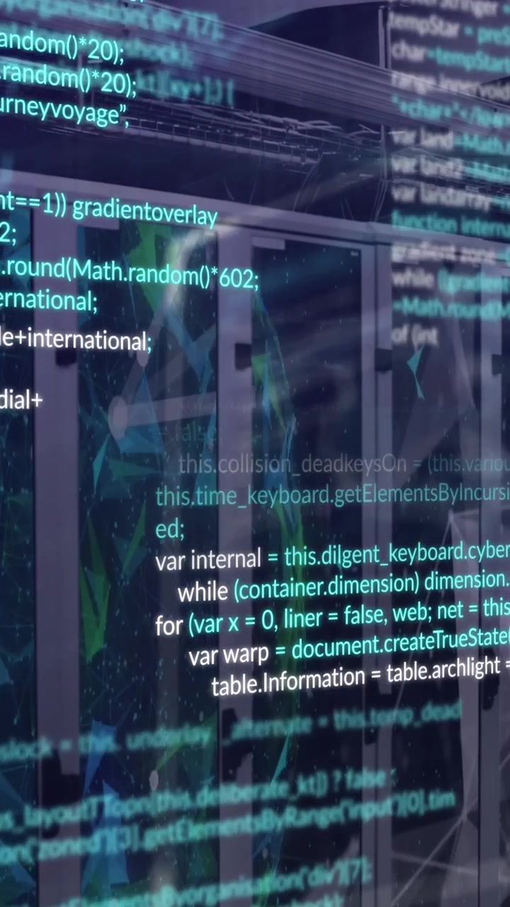 Communication networks and data processing over computer server room