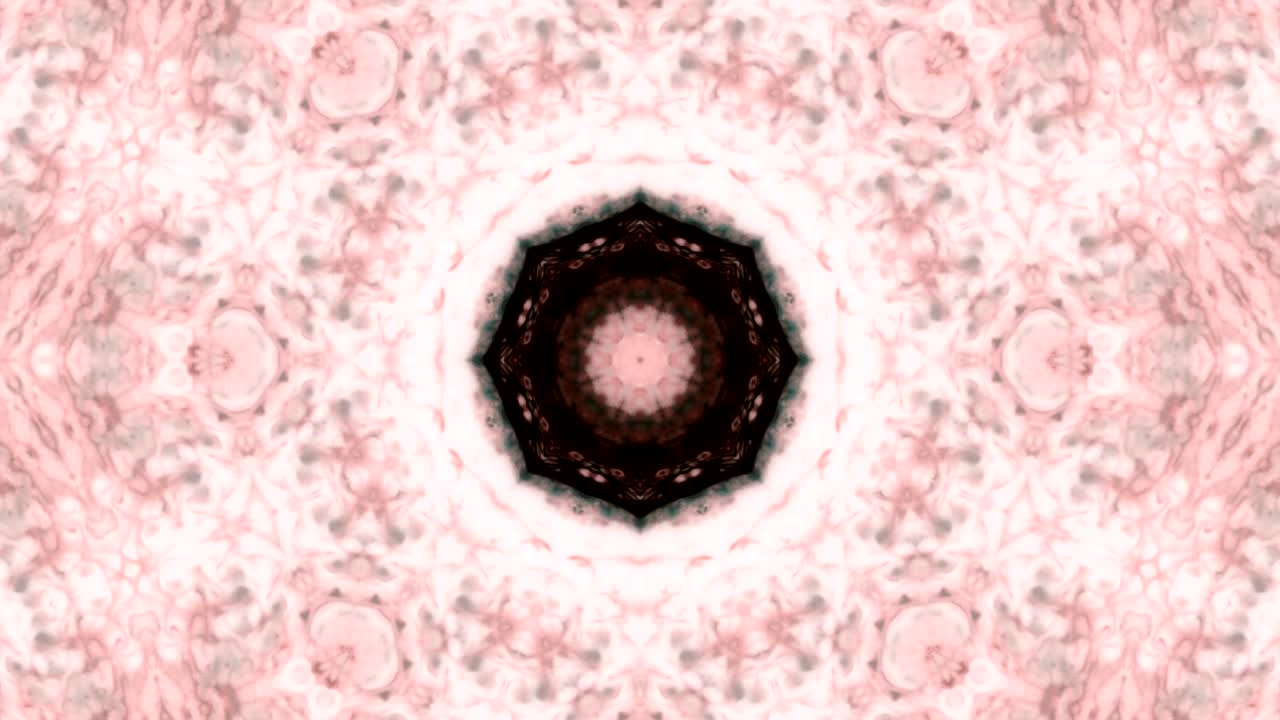 movimiento de fondo de kaleidoscopio abstractamente colorido