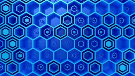 background of hexagons