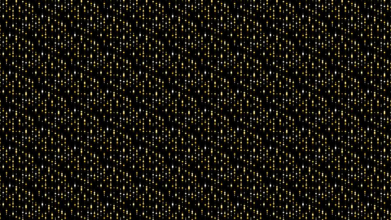 Abstract particle 3D virtual isometric square lighting moving, Technology network digital data transfer concept, glowing on black background seamless looping animation 4K with matte alpha channel