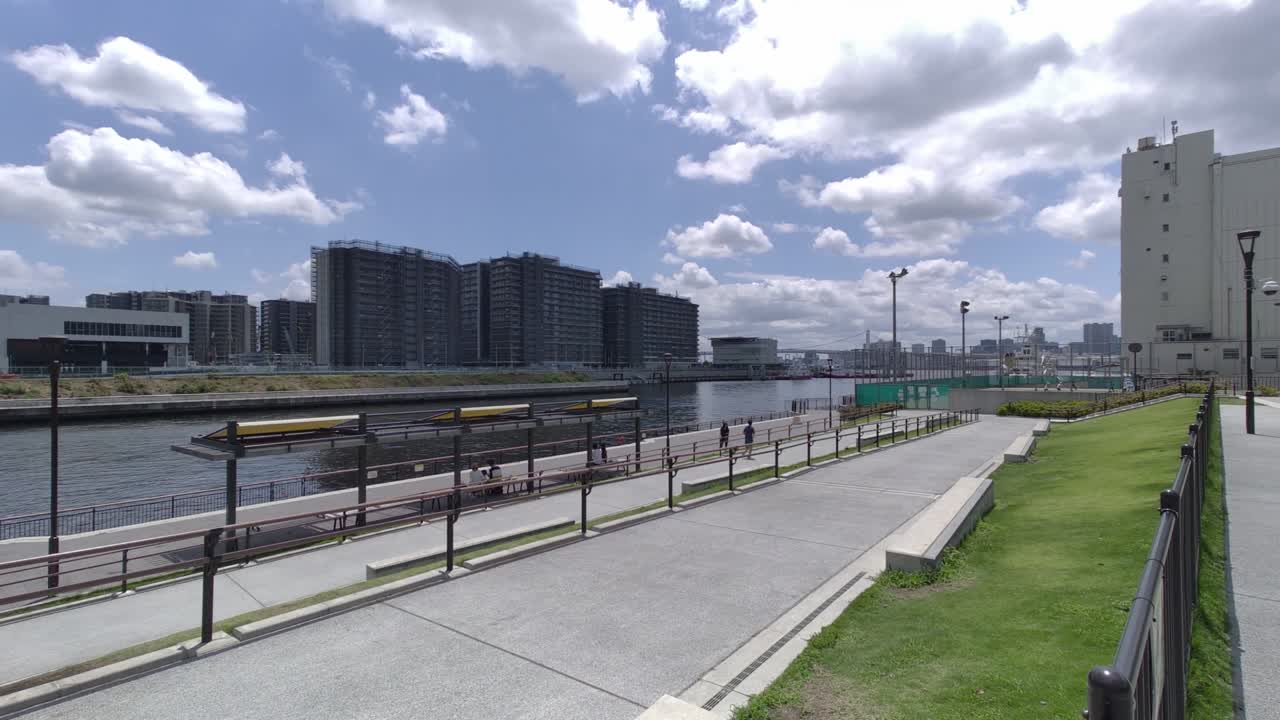 el paisaje de tokyo kachidoki 2022 mayo