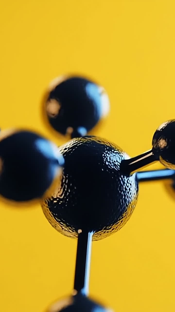 Colorful molecular structures