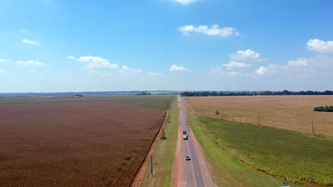 road through the countryside