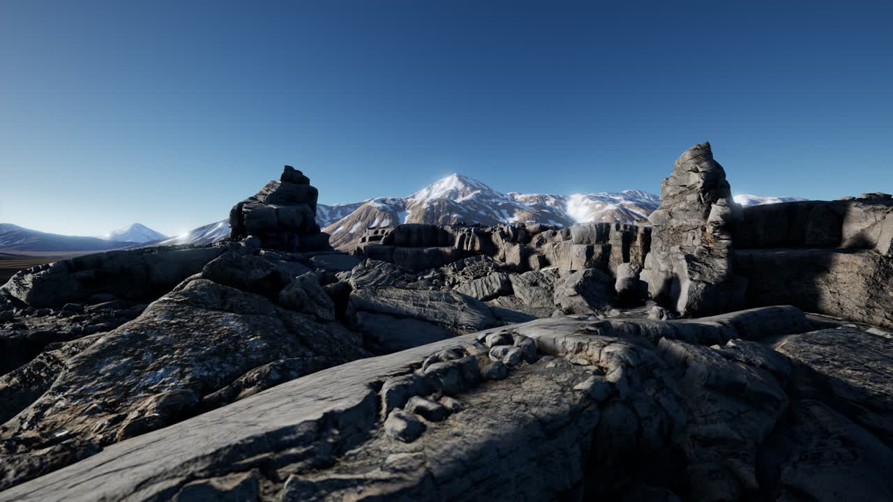 rocas y piedras en las montañas de los alpes