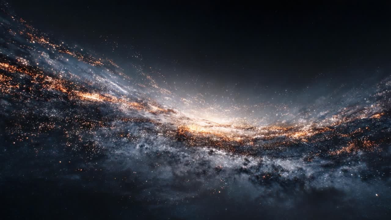 A Stunning View of Spiral Galaxy Phenomena Showcasing Brilliance of Stars and Cosmic Dust through Vivid Colors and Intricate Patterns in Astronomical Space Imagery