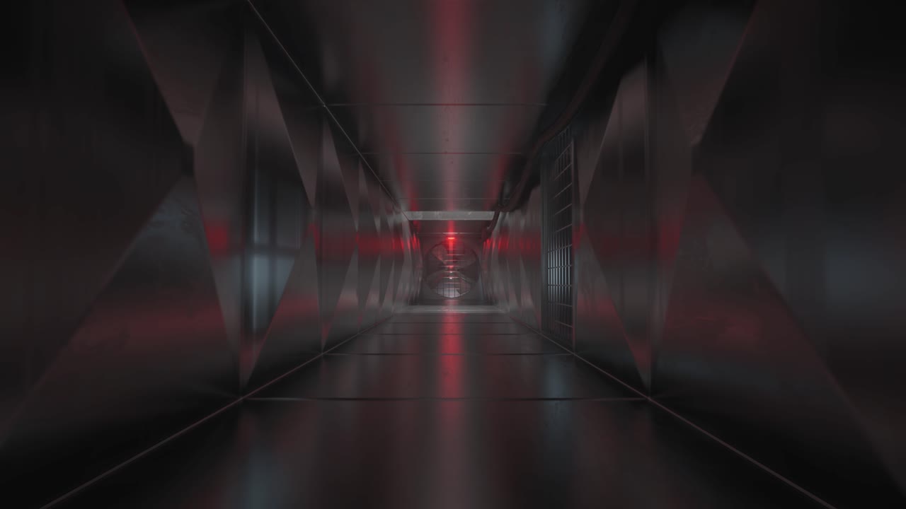 dentro de la ventilación del aire, el conducto de aire, el eje de ventilación, el sistema de ventilación de acción, el escape de la película 4k.