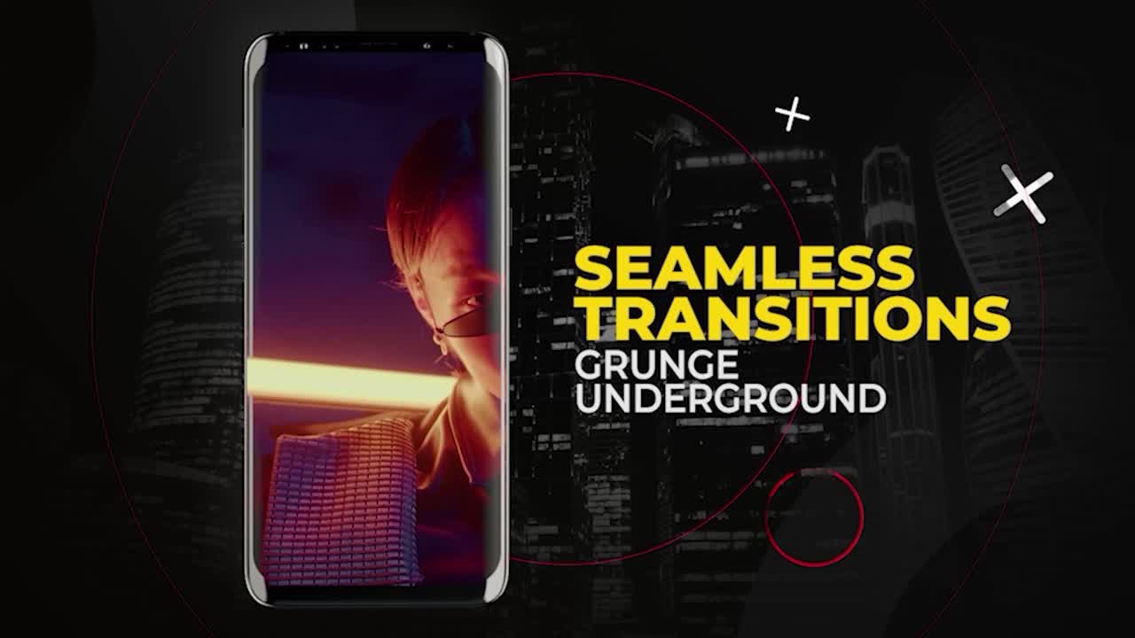 Transizioni verticali grunge underground