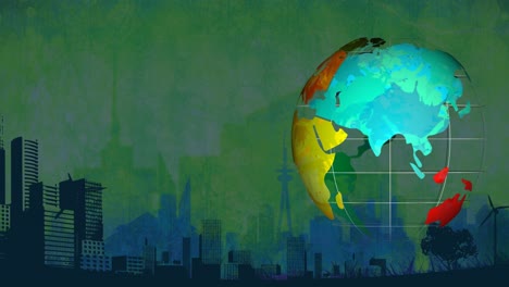arte digital de un mundo tecnológico 4k