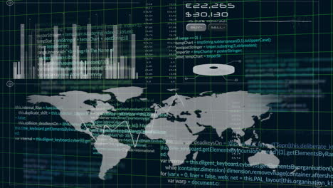 Animación-Del-Procesamiento-De-Datos-Financieros-Sobre-Fondo-Negro