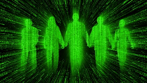 equipo de personas fuerza de trabajo digital animación 4k