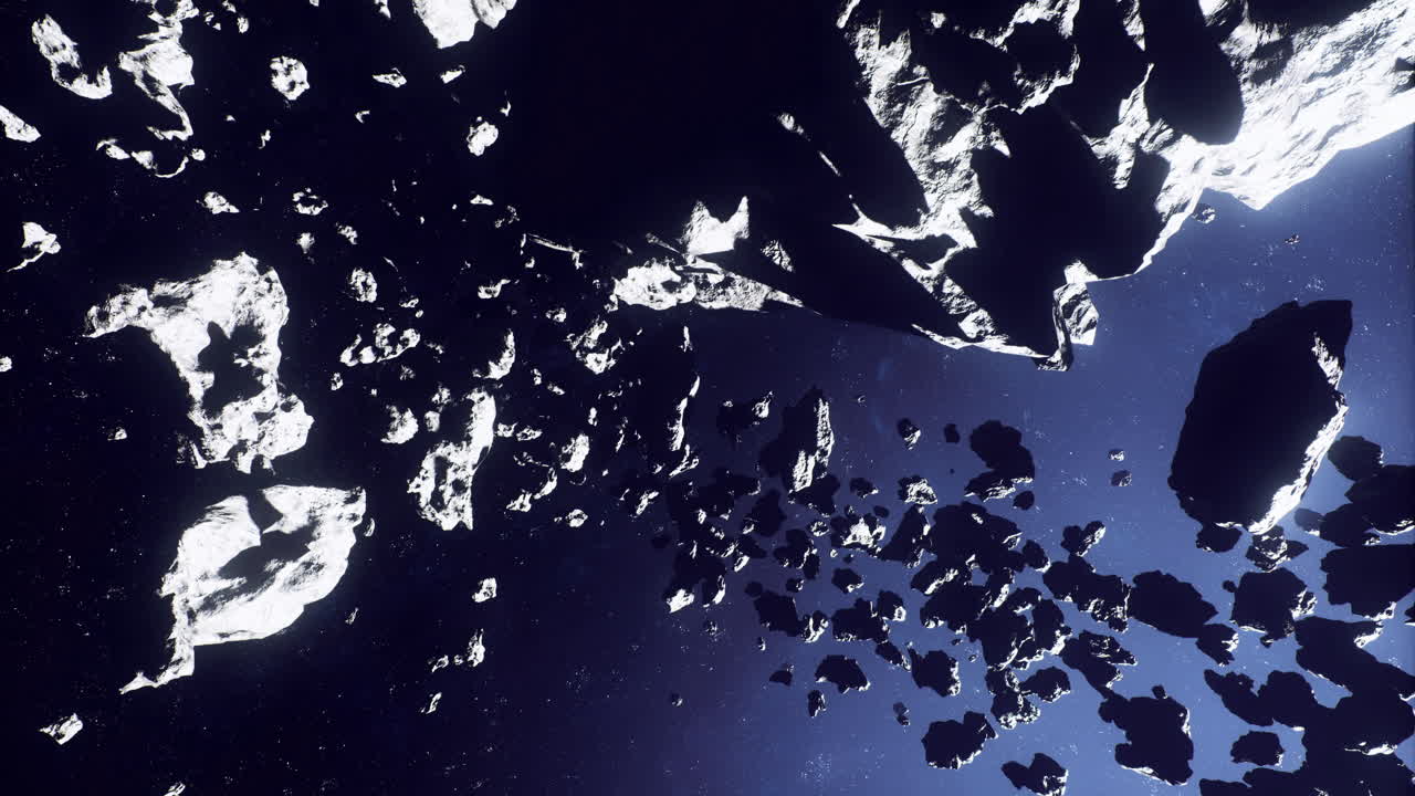 Raccoglitrici automatizzate e droni eseguono operazioni pericolose di estrazione spaziale.