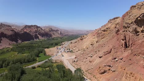 drone footage from bamyan way january 12, ?2022
