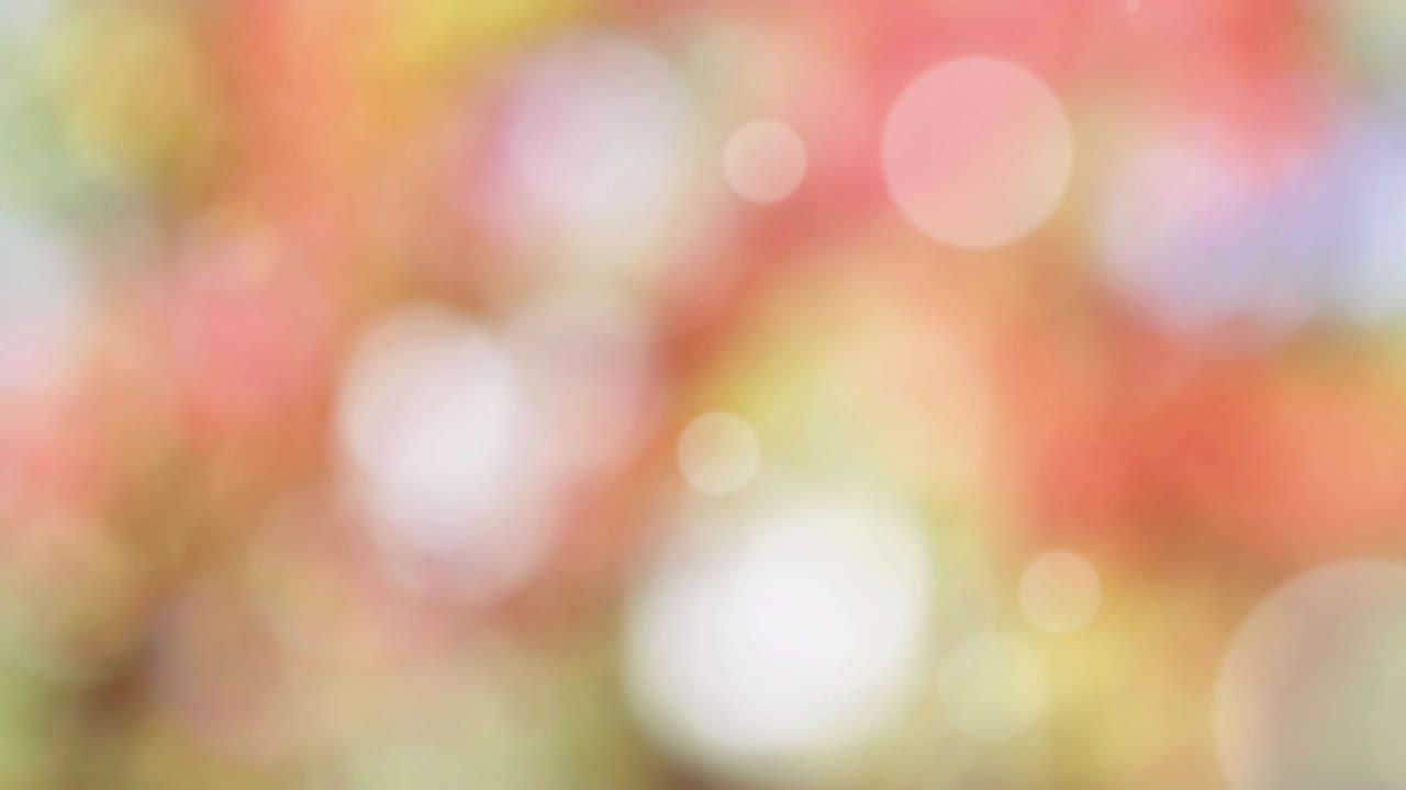 보케와 함께 추상적인 스프링 배경