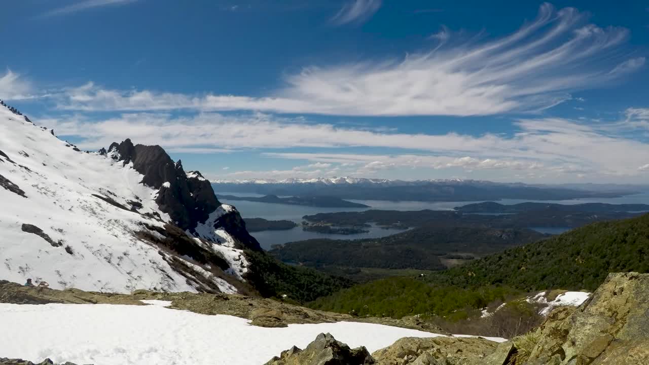 still camera timelapse of this beautiful andes mountains view in Refugio Lopez, Argentina. shot with Gopro 9