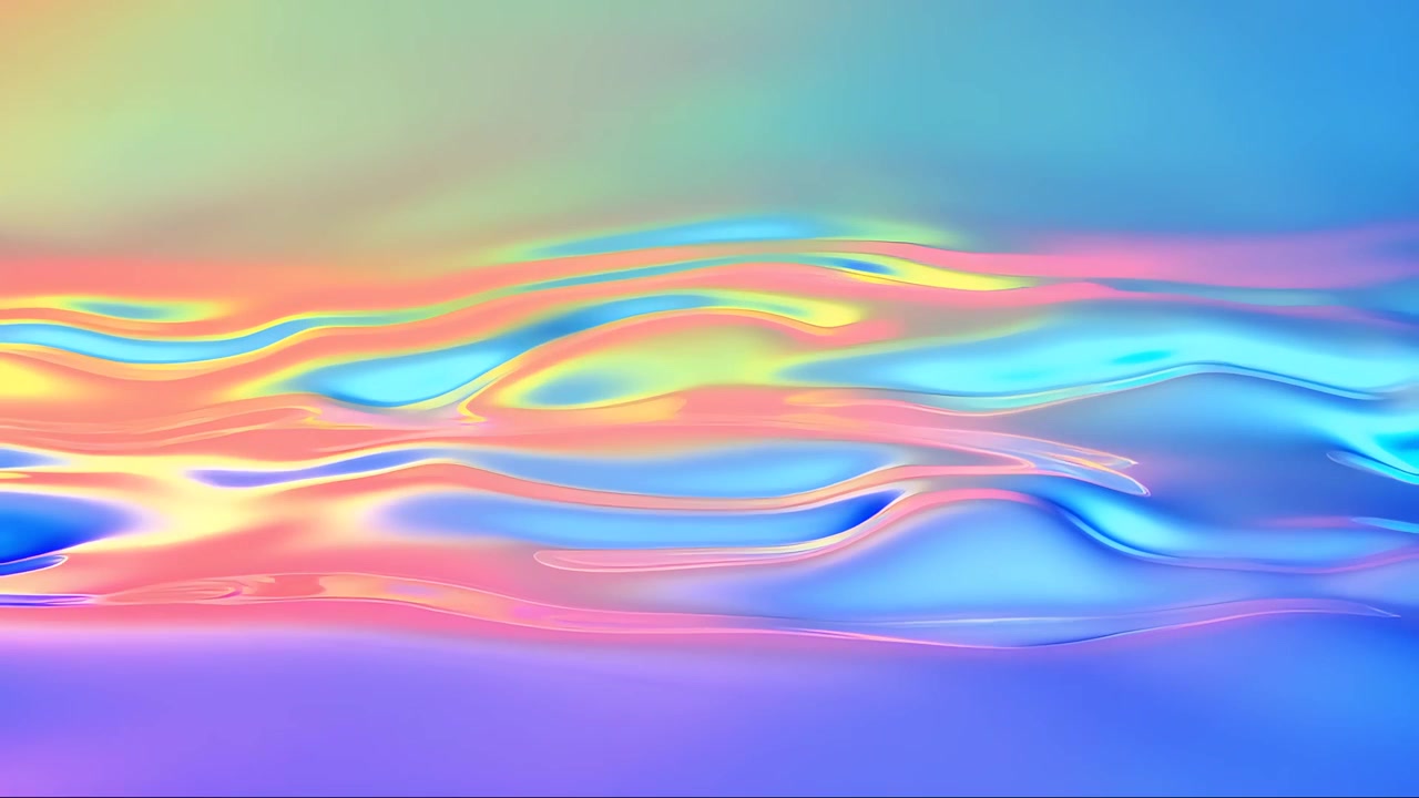 Abstract Fluid Motion Background 4K