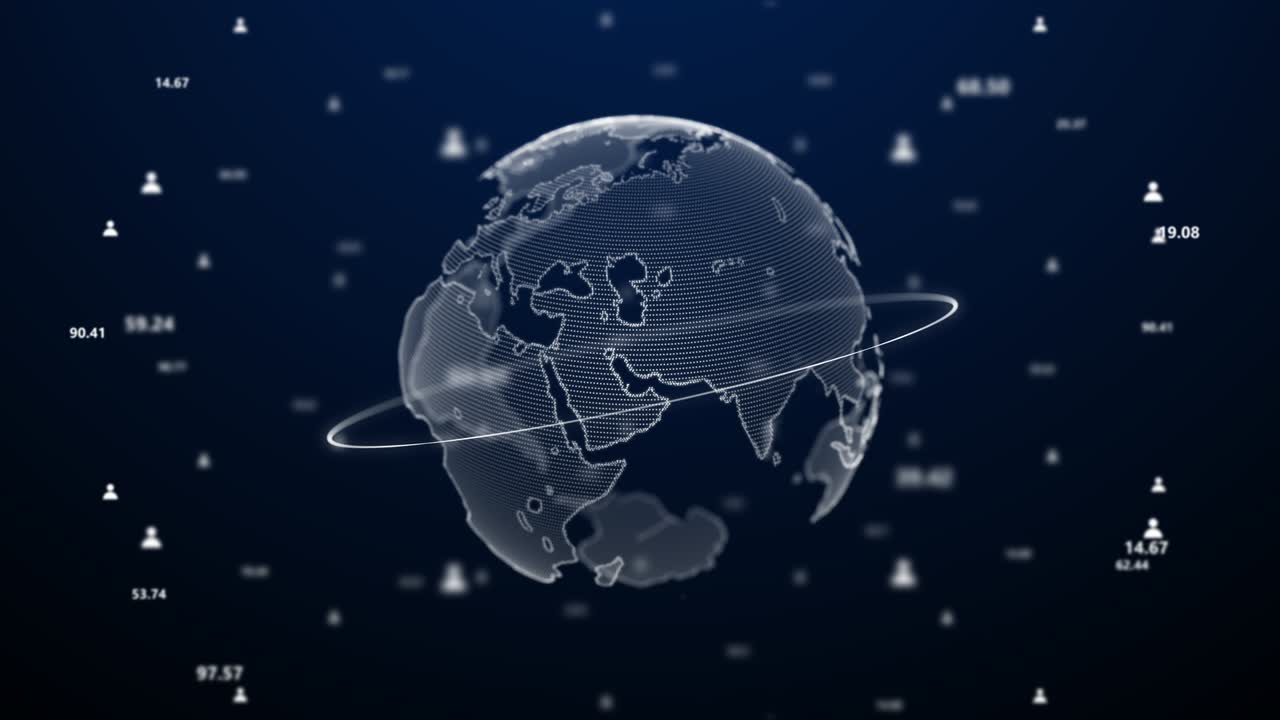 디지털 세계 통신 데이터