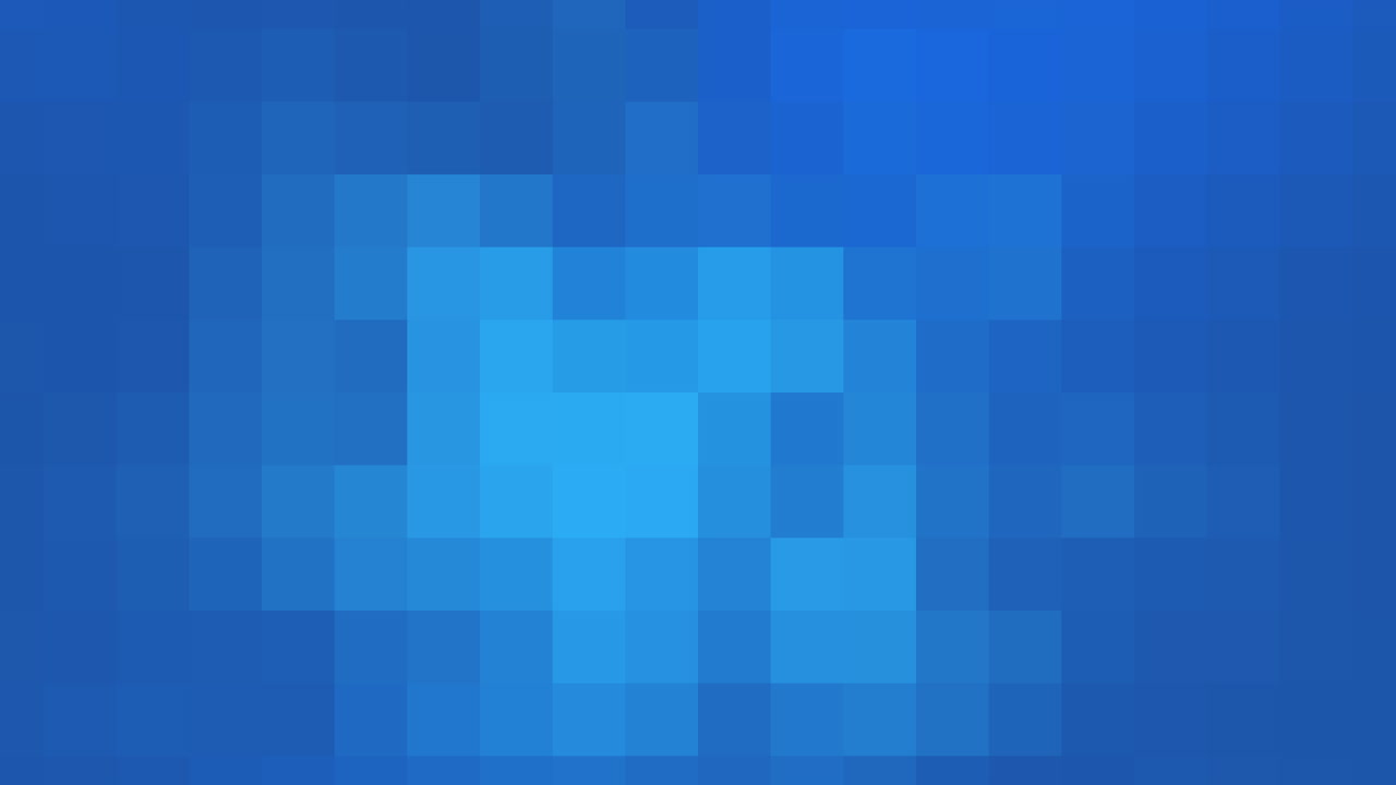 모션 다채로운 작은 그라데이션 블루 픽셀