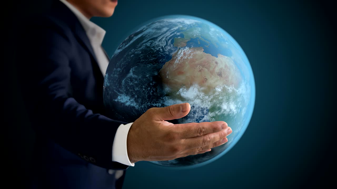 el mundo gira en bucle sin problemas.