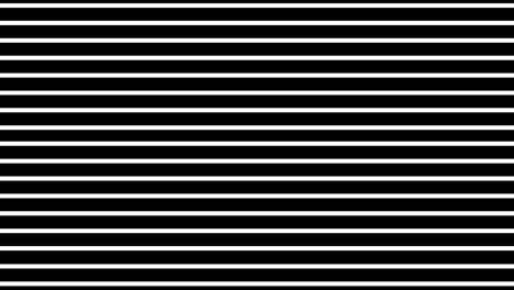 Graphic abstraction of horizontal white lines rising up on black background